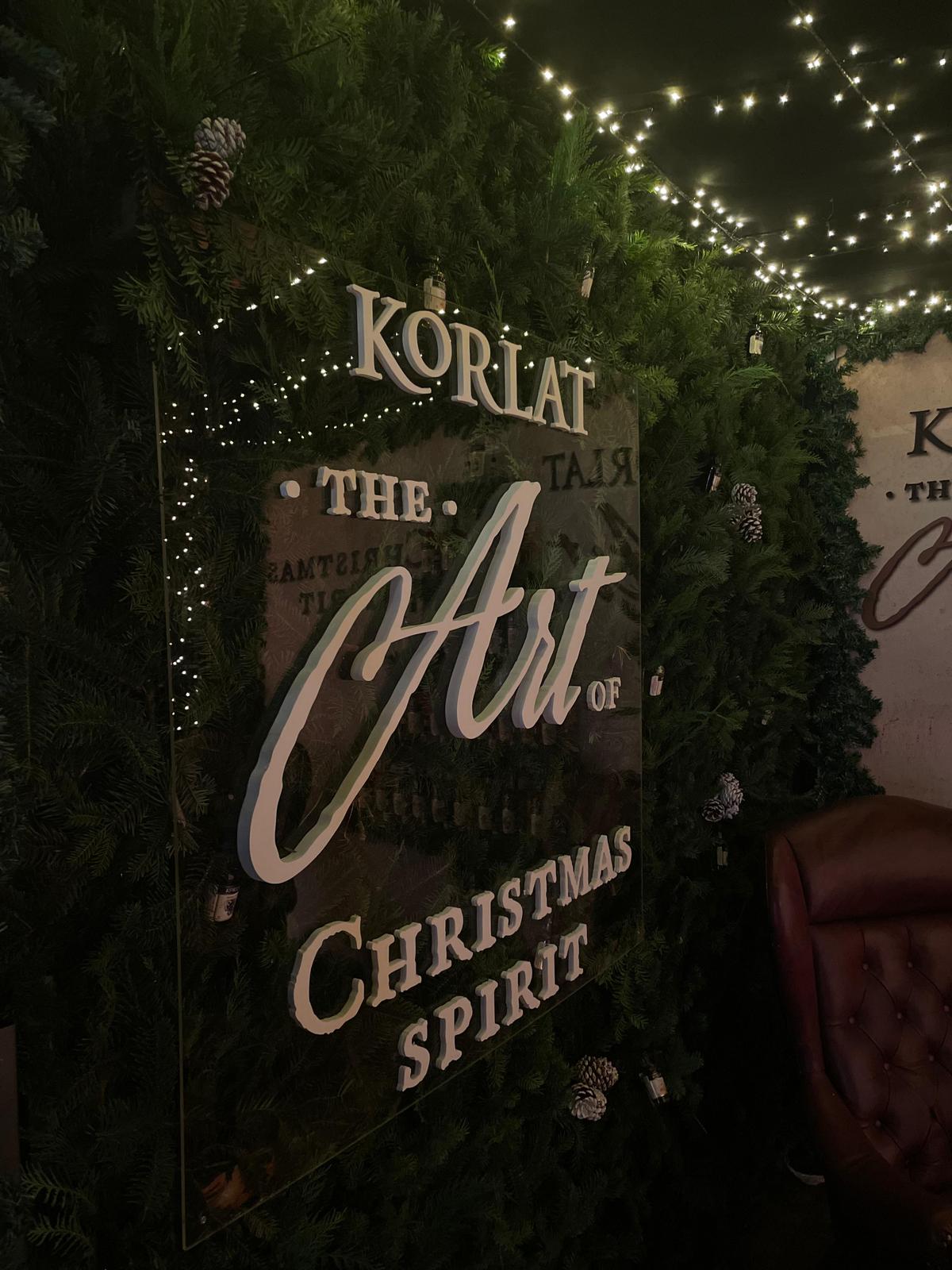 Korlat, adventska instalacija