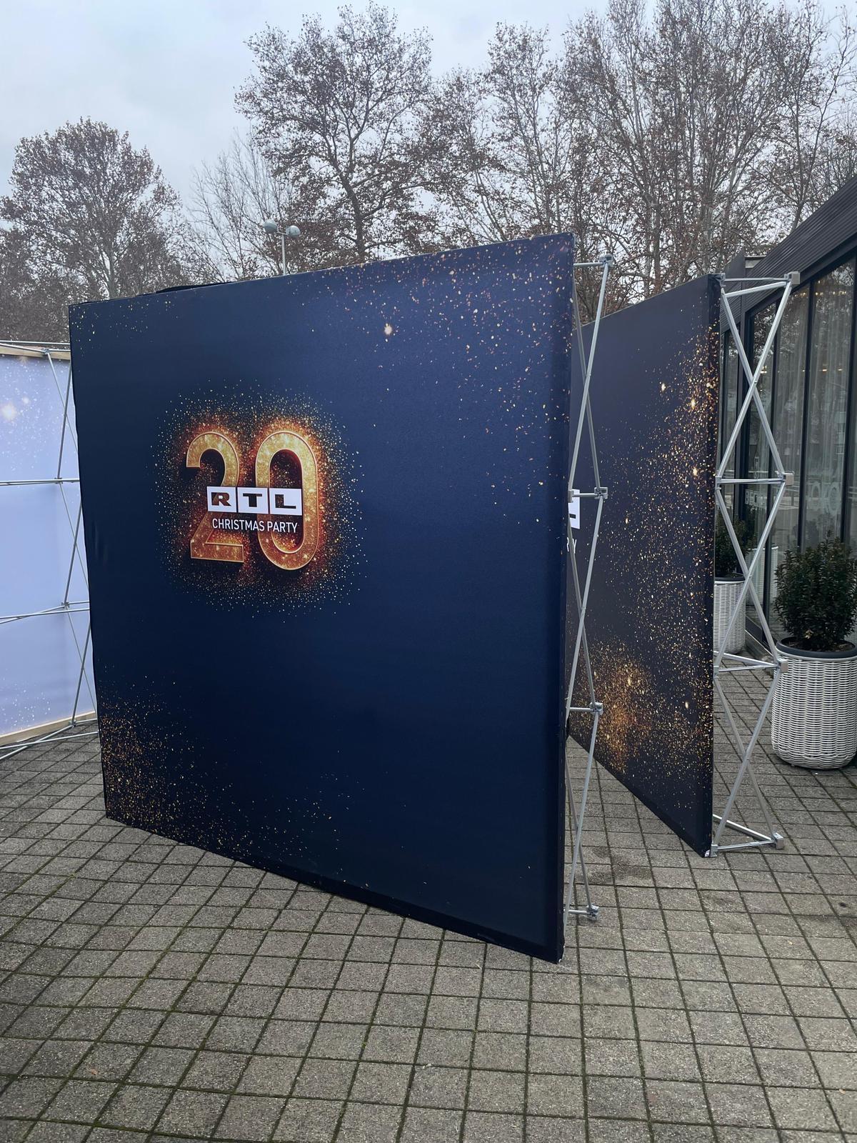 Press wall RTL Christmas Party