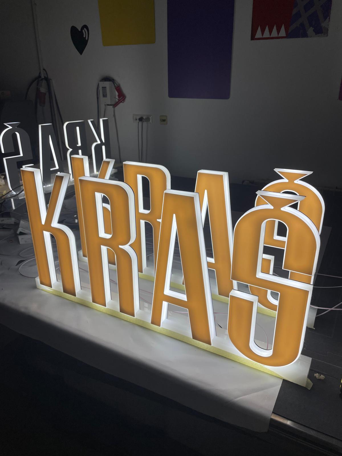 Svjetleća slova Kraš